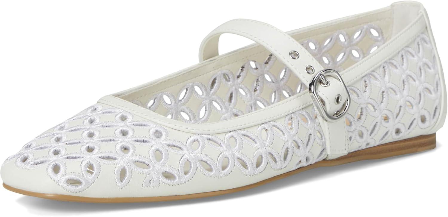 image:imageDolce Vita Womens Rodni Eyelet PerfTrue White Leather