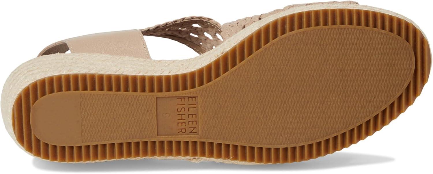 image:imageEileen Fisher Womens Willow Espadrille Wedge SandalParchment