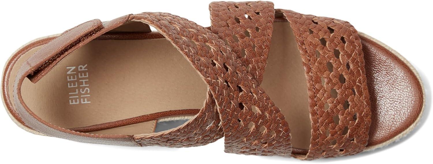 image:imageEileen Fisher Womens Willow Espadrille Wedge SandalRusset