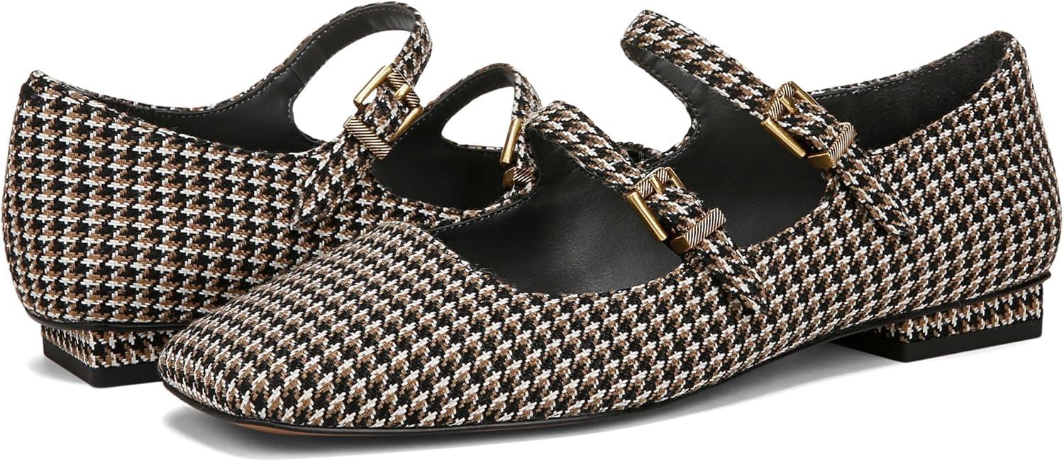 image:imageFranco Sarto Womens Tesoro Mary JaneBlack Houndstooth Fabric