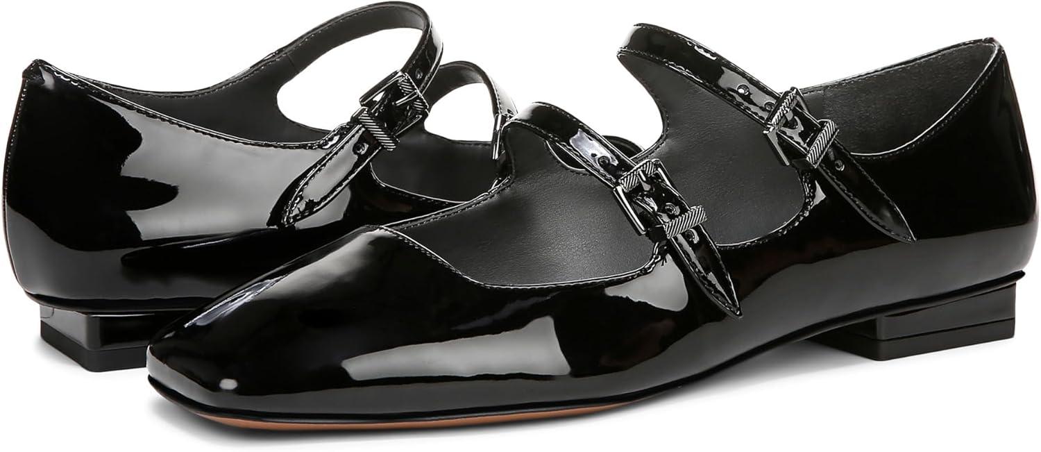 image:imageFranco Sarto Womens Tesoro Mary JaneBlack Patent Faux Leather