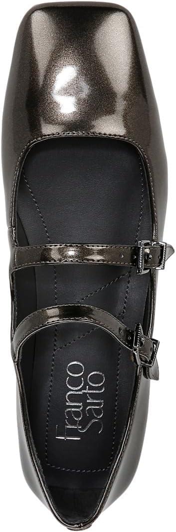 image:imageFranco Sarto Womens Tesoro Mary JaneGunmetal Patent Faux Leather