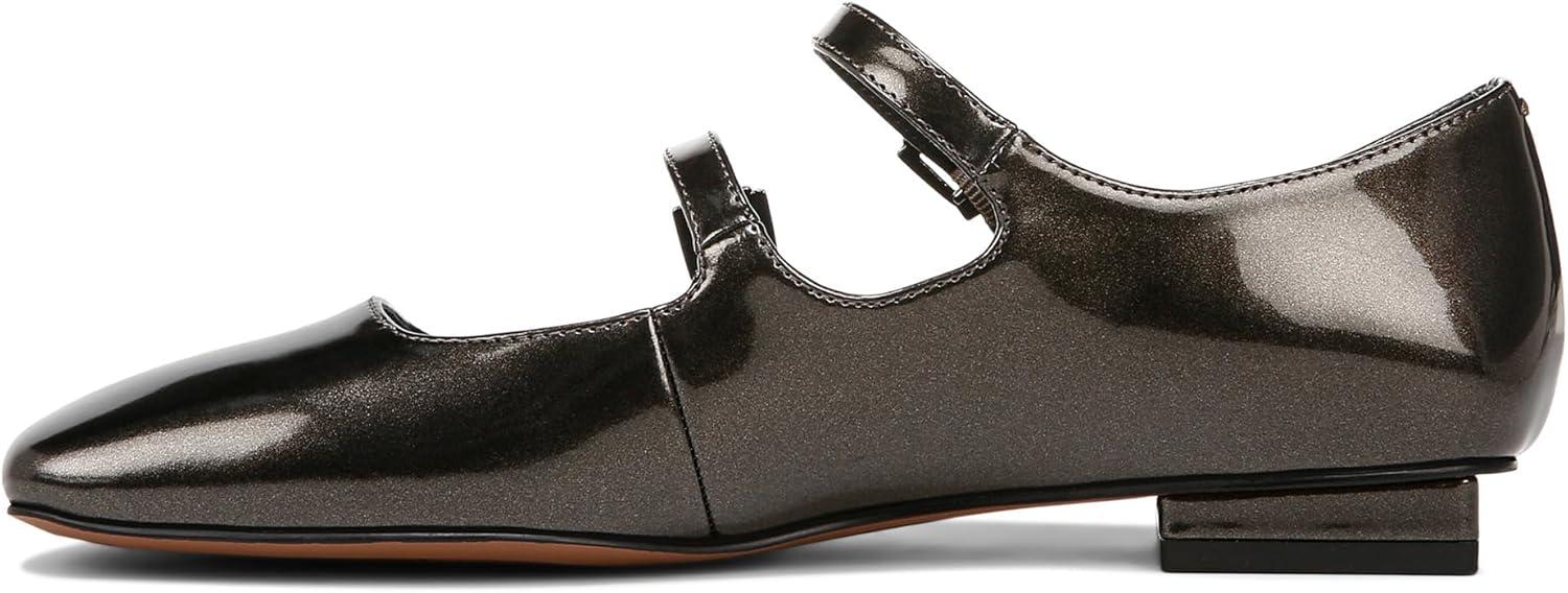 image:imageFranco Sarto Womens Tesoro Mary JaneGunmetal Patent Faux Leather