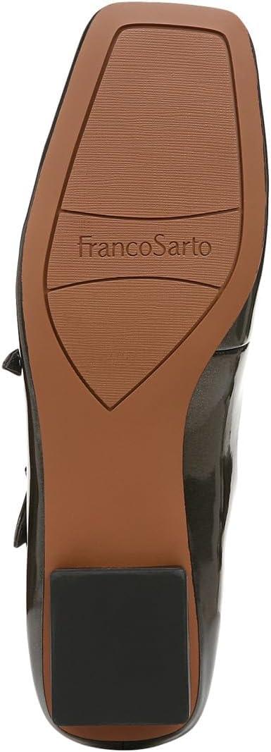 image:imageFranco Sarto Womens Tesoro Mary JaneGunmetal Patent Faux Leather
