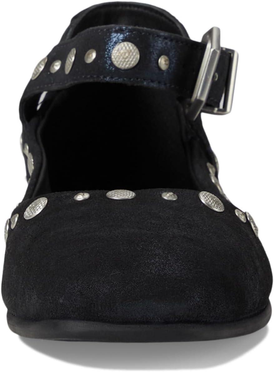 image:imageFree People Womens Mystic Mary Jane FlatsBright Navy Metallic