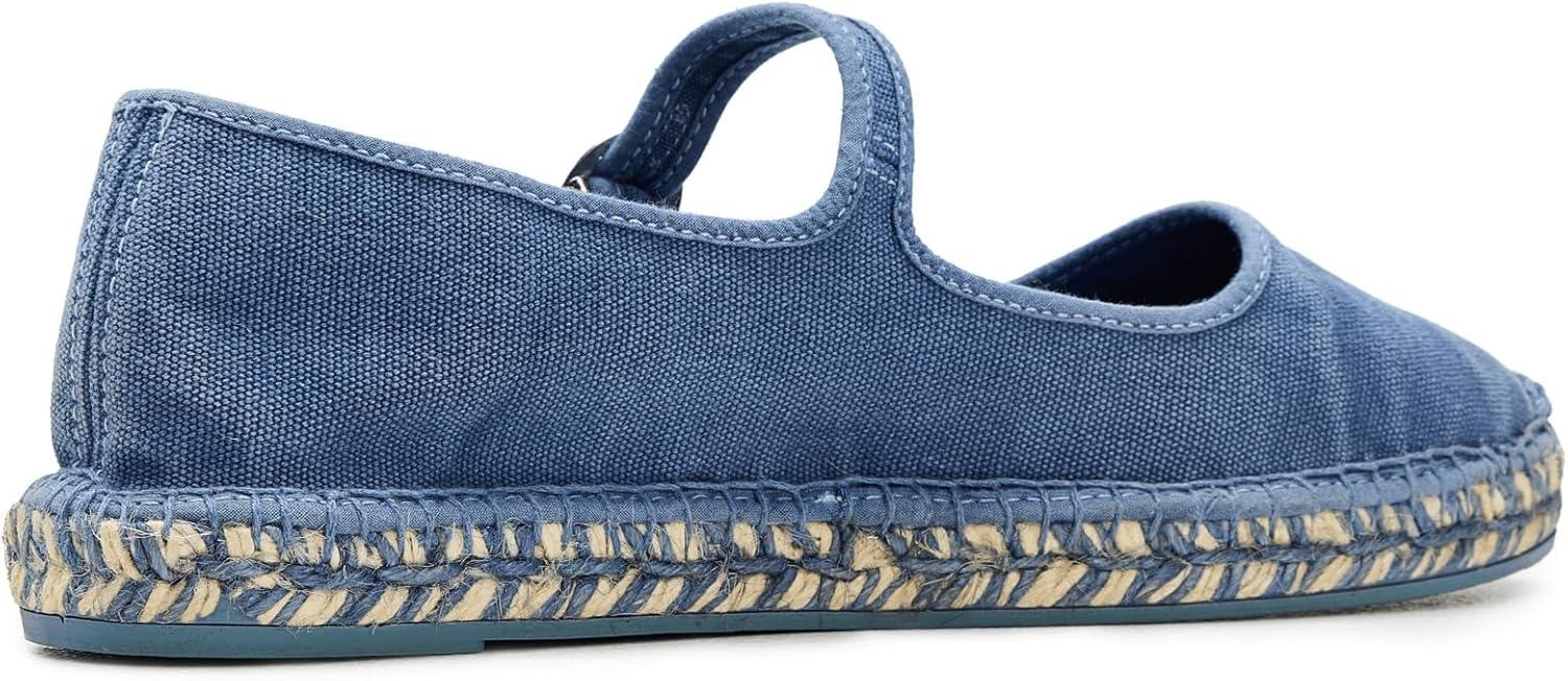 image:imageFree People Womens Oasis Mary Jane EspadrillesWashed Nautical Blue