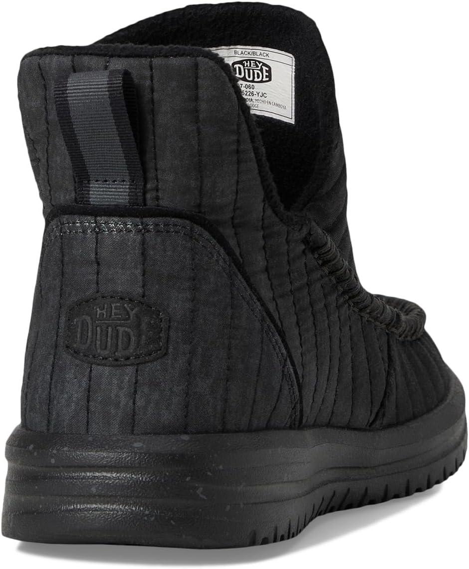 image:imageHEYDUDE womens Camden QuiltedBlackBlack