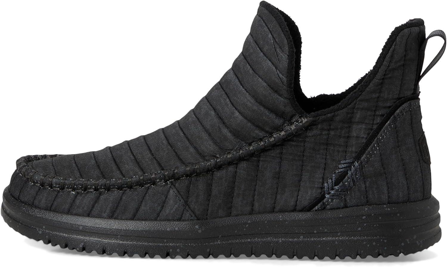 image:imageHEYDUDE womens Camden QuiltedBlackBlack