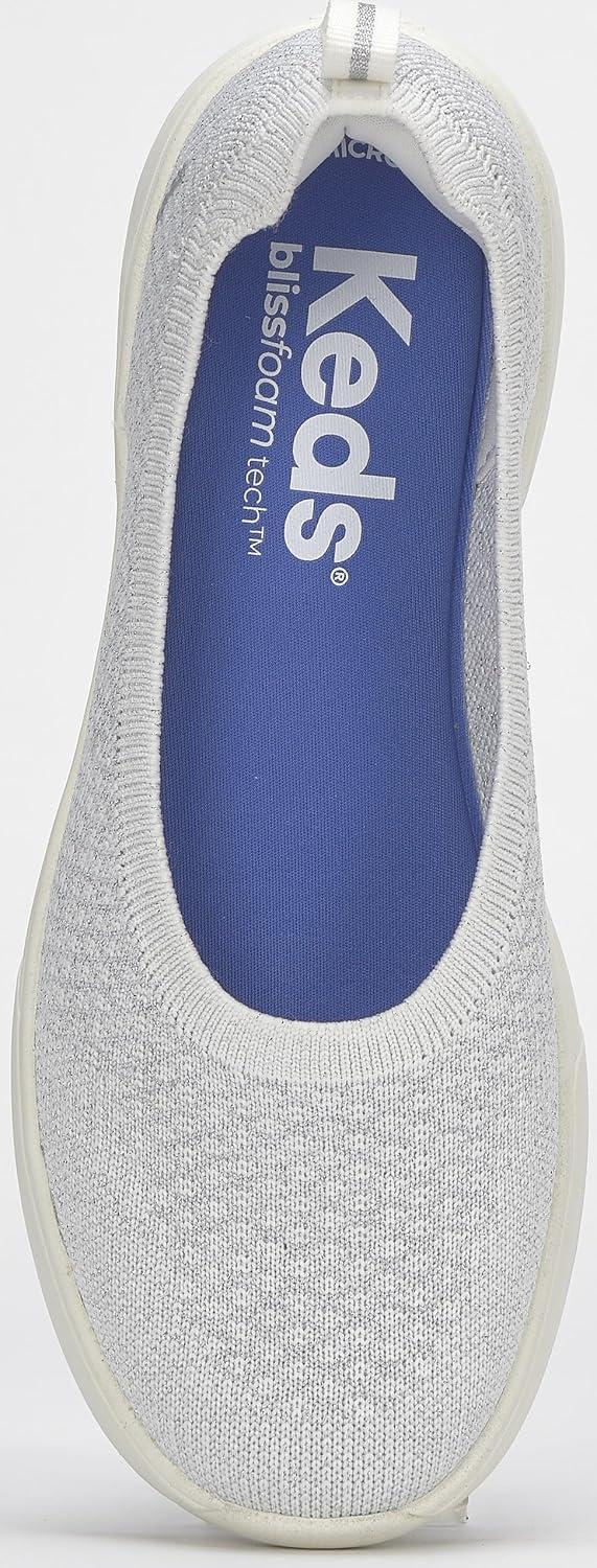 image:imageKeds Womens Blisswalk SkimmerSilver Metallic Knit