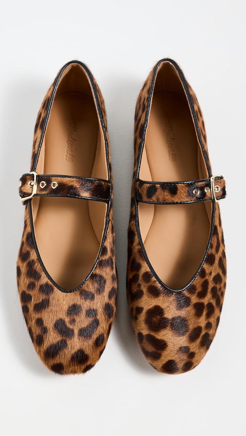 image:imageMadewell Womens The Beverley Mary Jane FlatsCaramel Multi