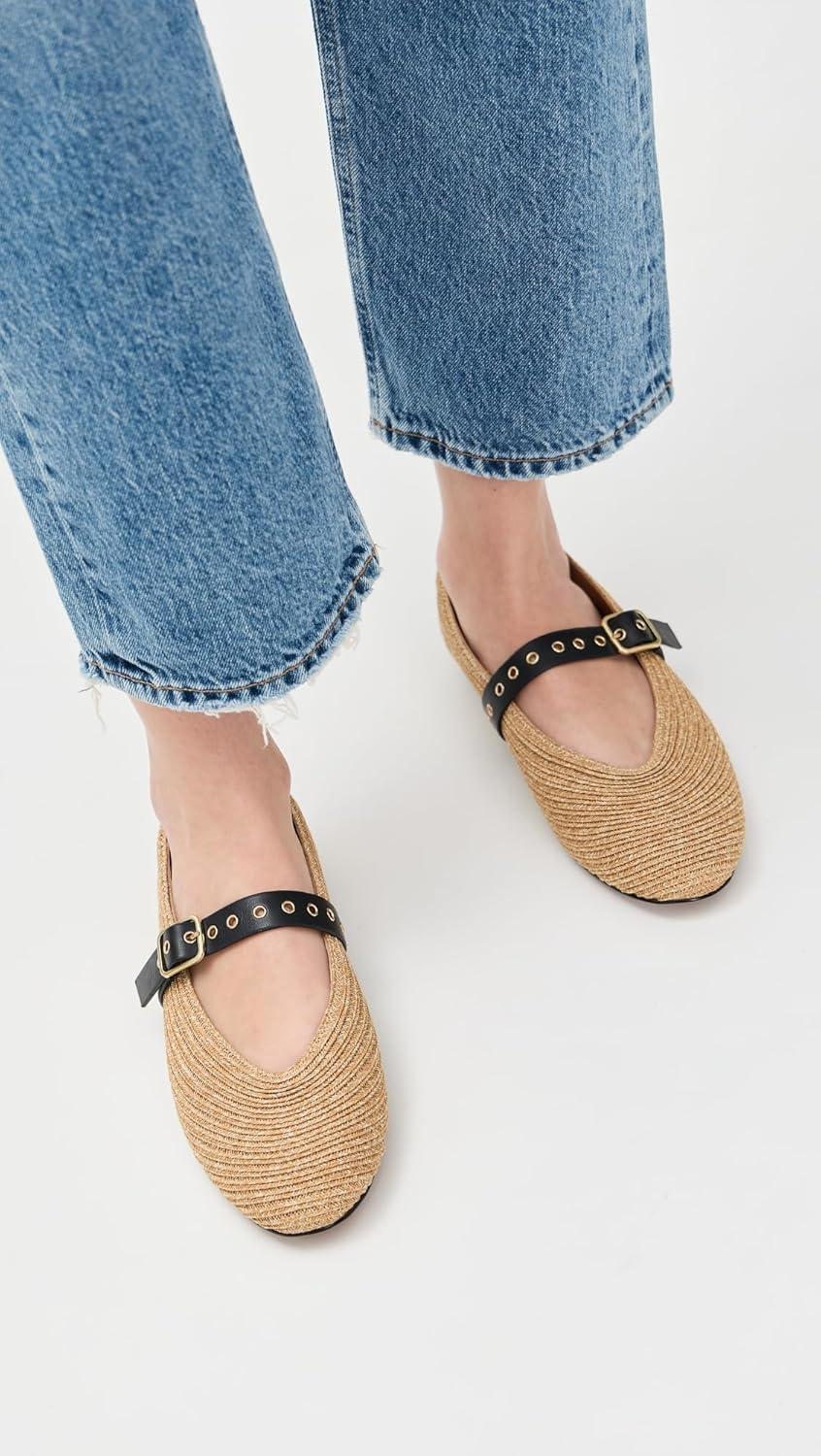 image:imageMadewell Womens The Beverley Mary Jane FlatsNatural Multi
