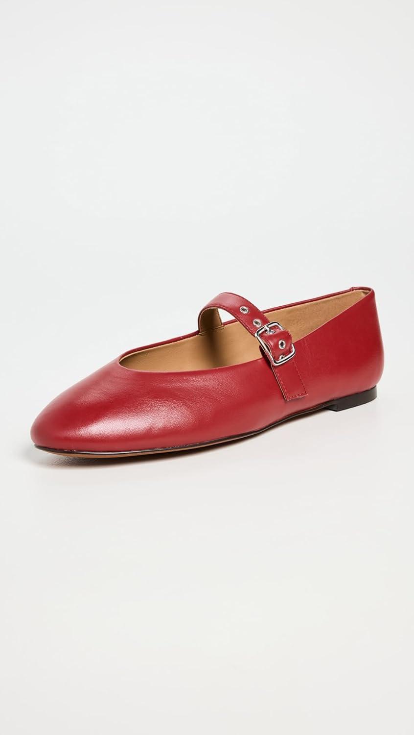 image:imageMadewell Womens The Beverley Mary Jane FlatsRuby Port