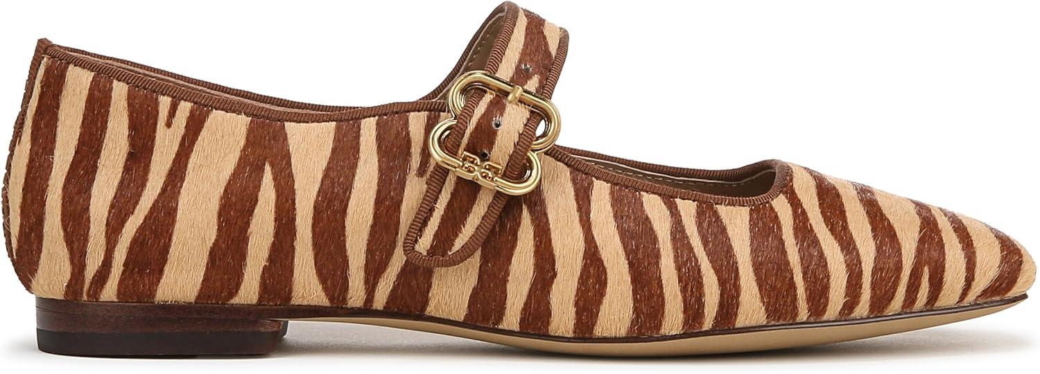 image:imageSam Edelman Womens MichaelaMary Jane FlatBeechwood Zebra Multi