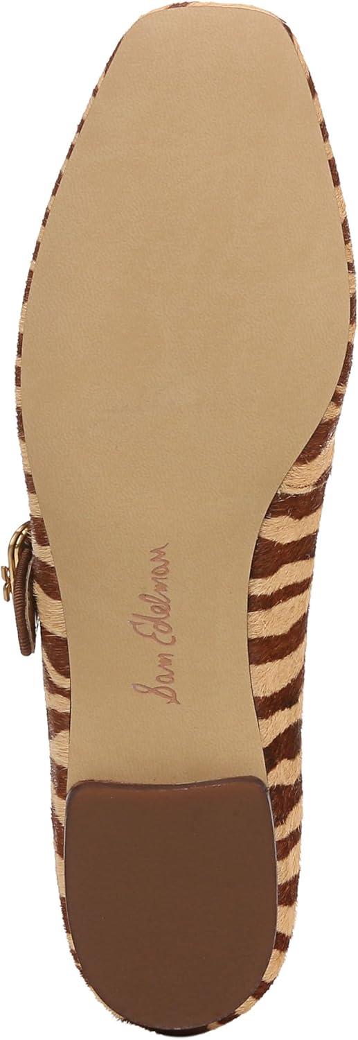 image:imageSam Edelman Womens MichaelaMary Jane FlatBeechwood Zebra Multi