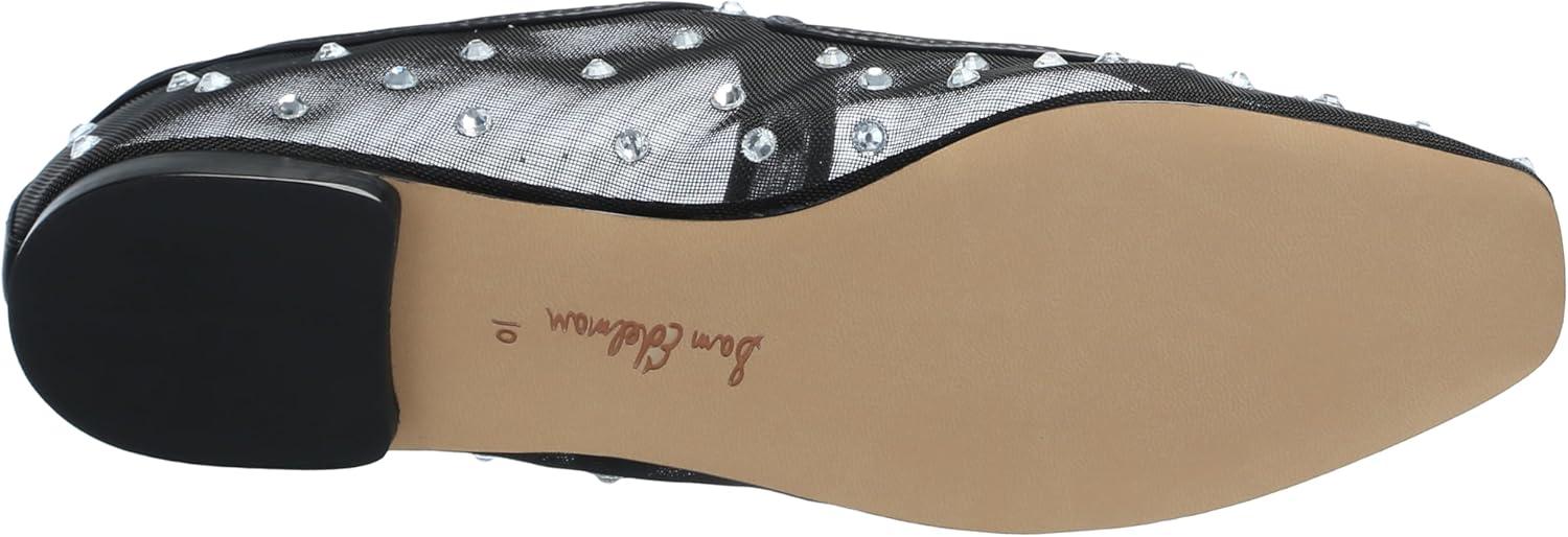 image:imageSam Edelman Womens MichaelaMary Jane FlatBlack Glitz Mesh
