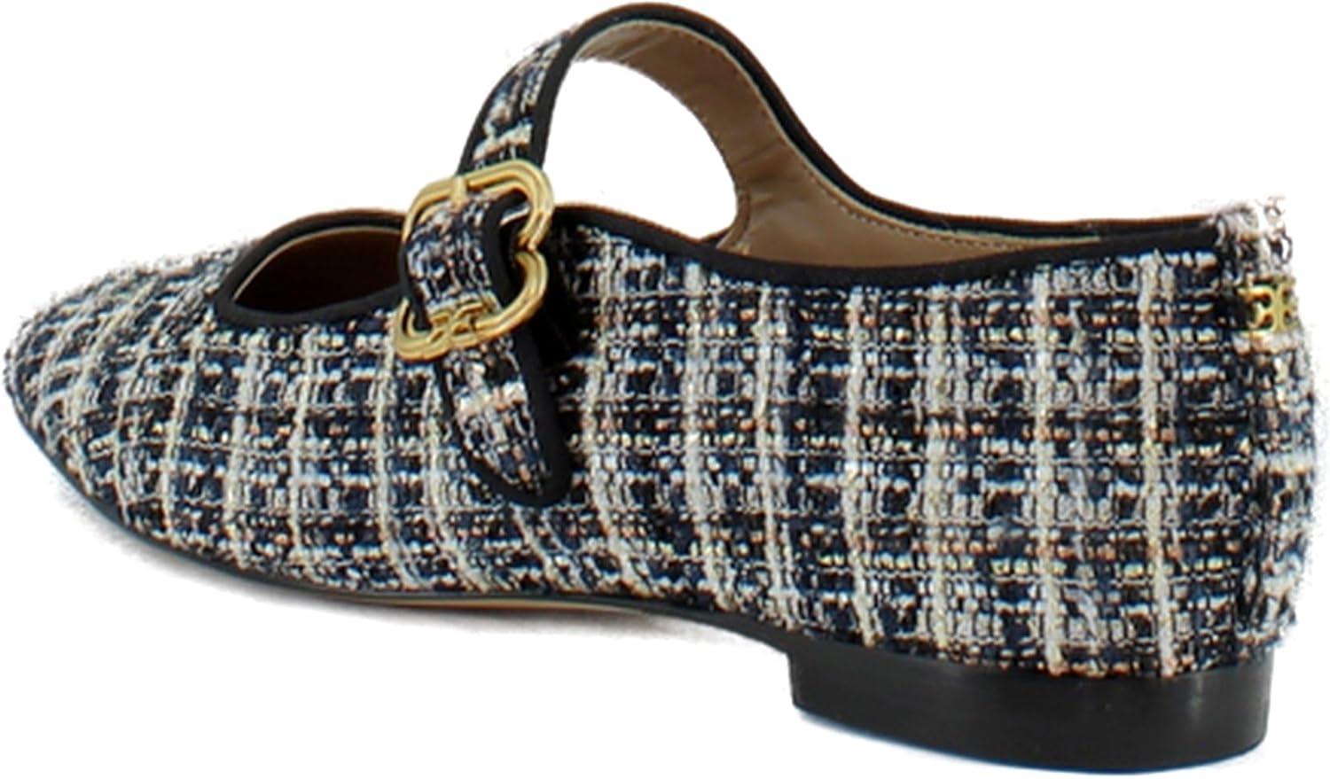 image:imageSam Edelman Womens MichaelaMary Jane FlatBlack Multi Boucle
