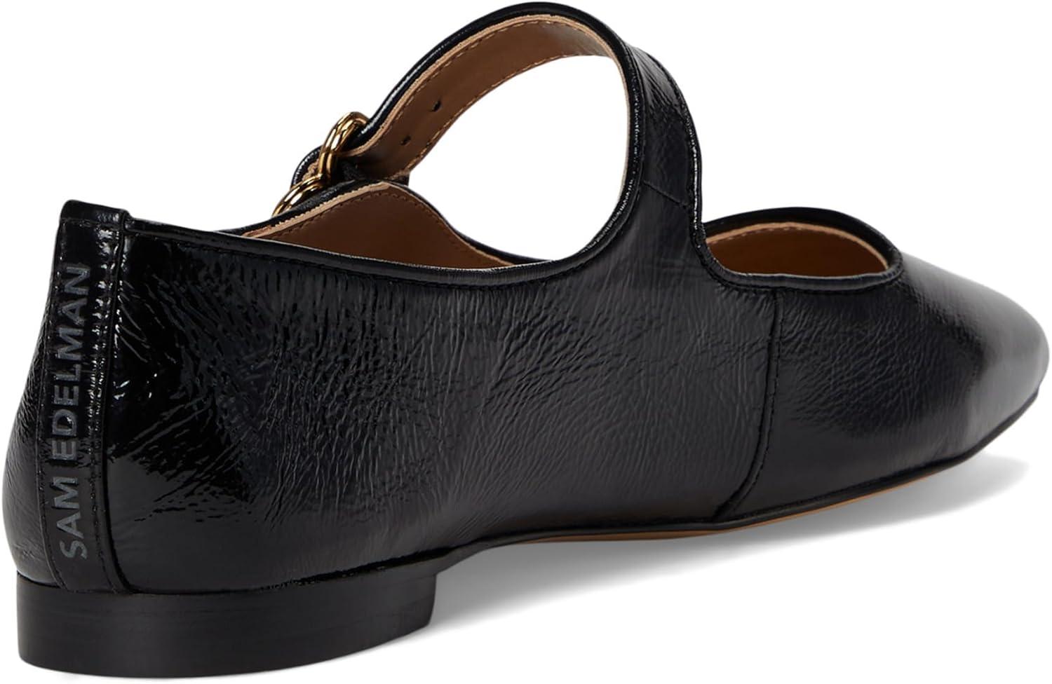image:imageSam Edelman Womens MichaelaMary Jane FlatBlack Patent Leather