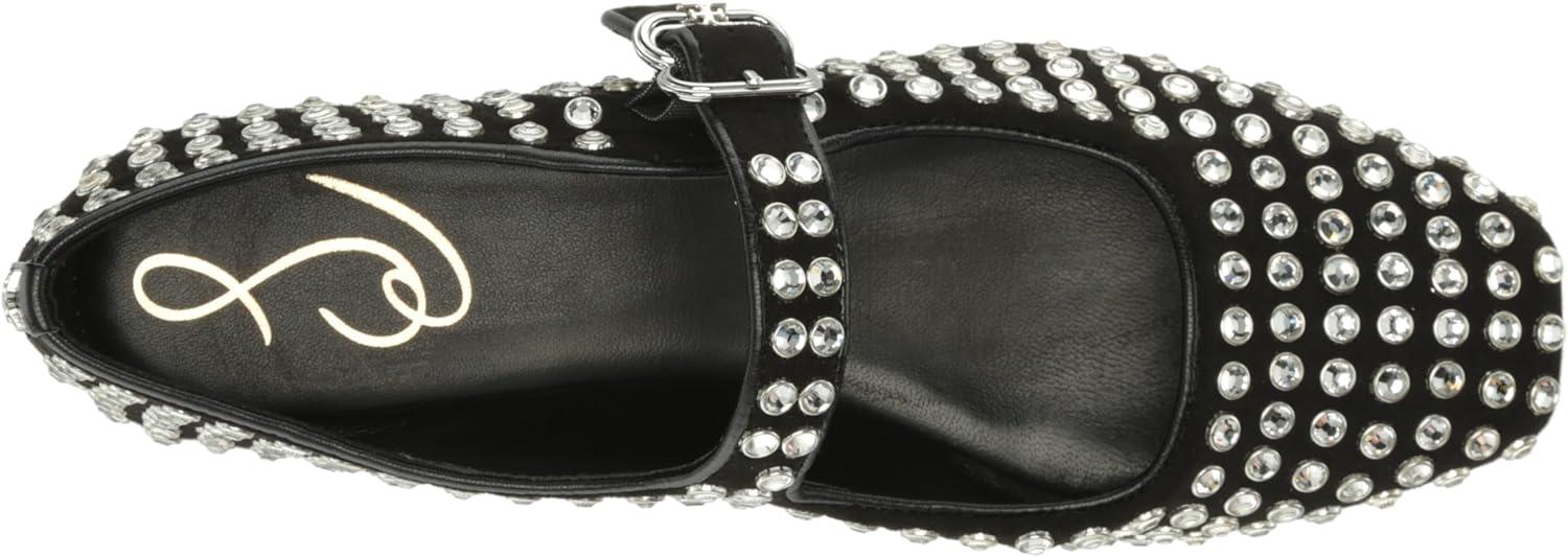 image:imageSam Edelman Womens MichaelaMary Jane FlatBlack Suede Gem