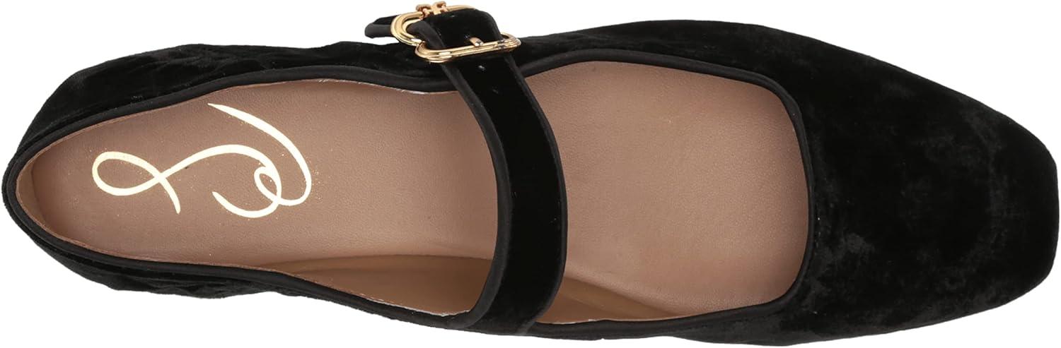 image:imageSam Edelman Womens MichaelaMary Jane FlatBlack Velvet