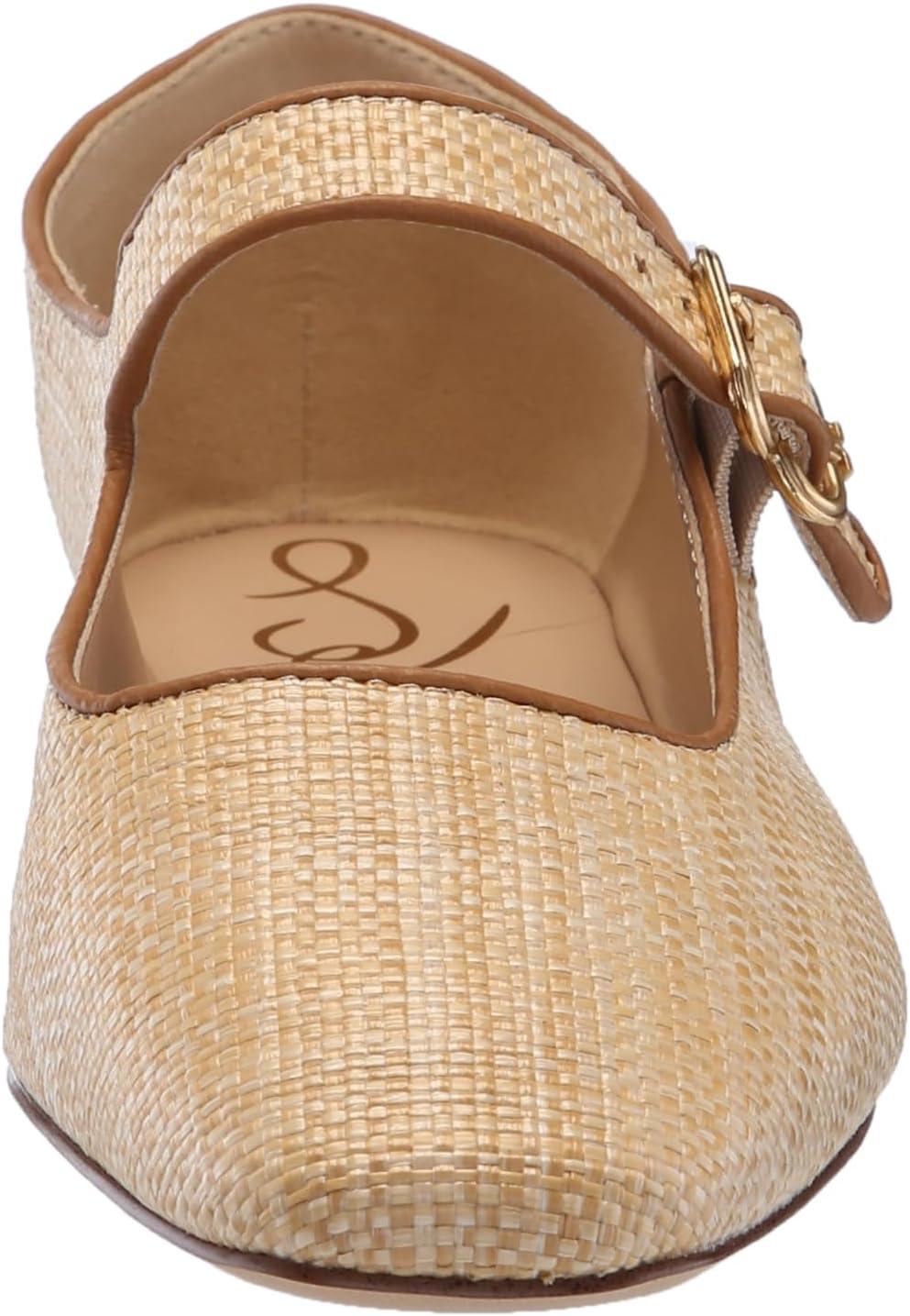 image:imageSam Edelman Womens MichaelaMary Jane FlatBleached Beechwood