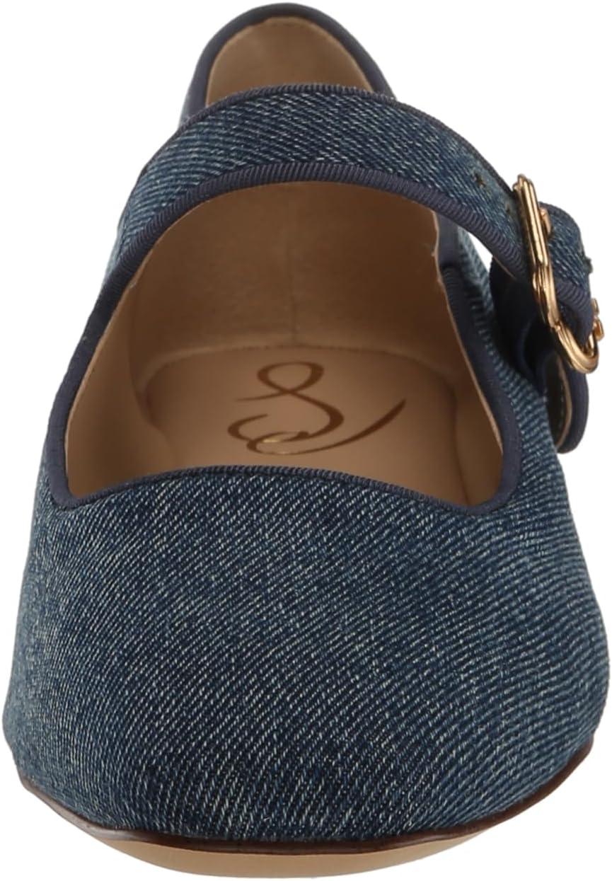 image:imageSam Edelman Womens MichaelaMary Jane FlatBlue Stone
