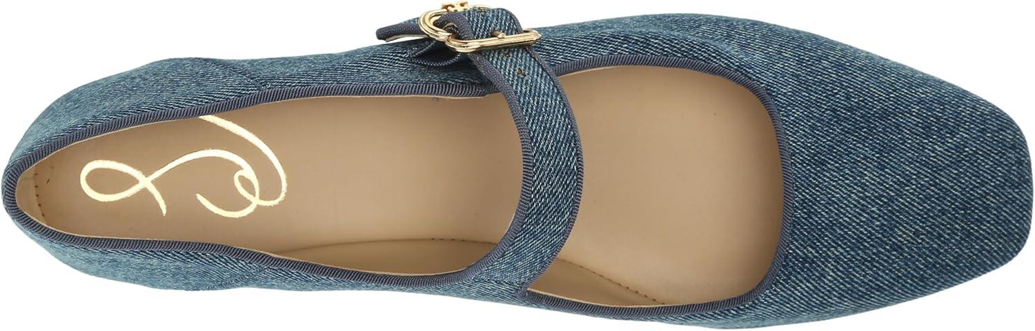 image:imageSam Edelman Womens MichaelaMary Jane FlatBlue Stone