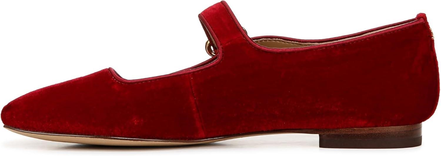 image:imageSam Edelman Womens MichaelaMary Jane FlatBright Scarlet