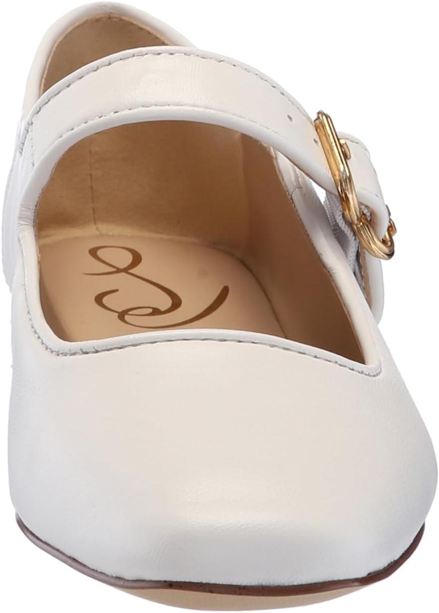 image:imageSam Edelman Womens MichaelaMary Jane FlatBright White Leather