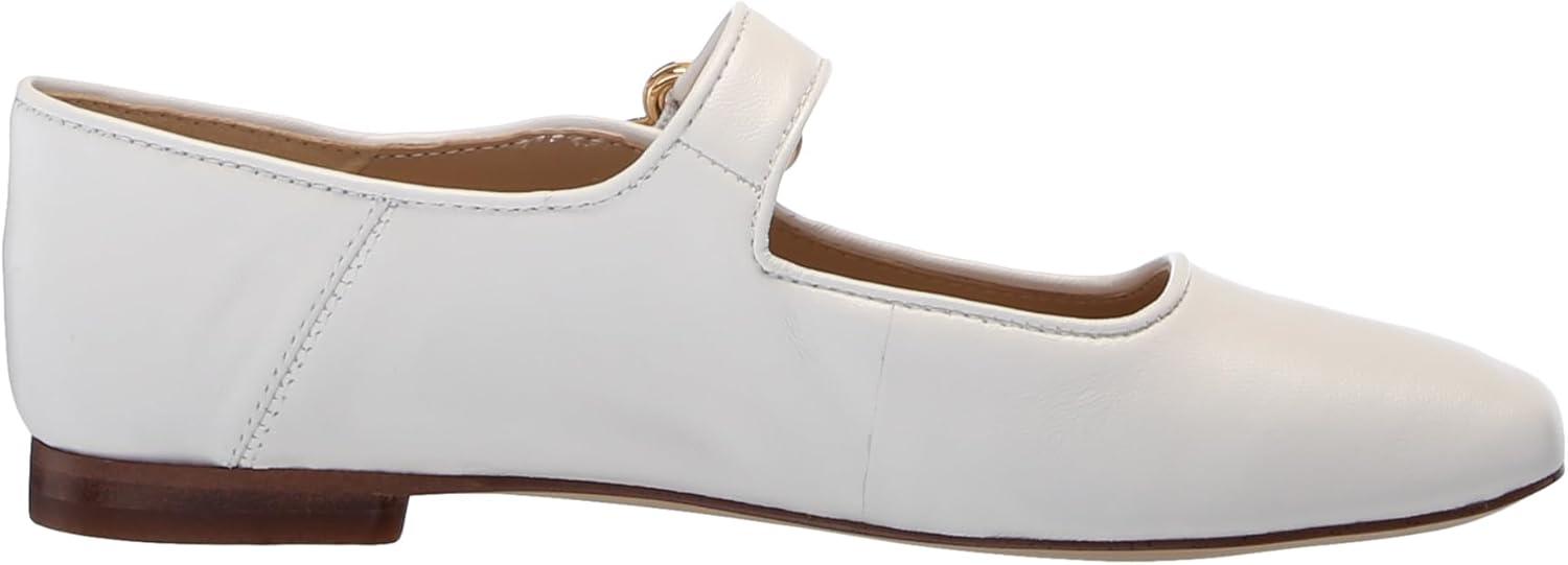 image:imageSam Edelman Womens MichaelaMary Jane FlatBright White Leather