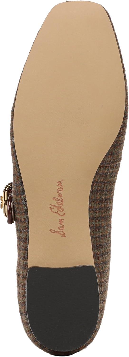 image:imageSam Edelman Womens MichaelaMary Jane FlatBrown Plaid Multi
