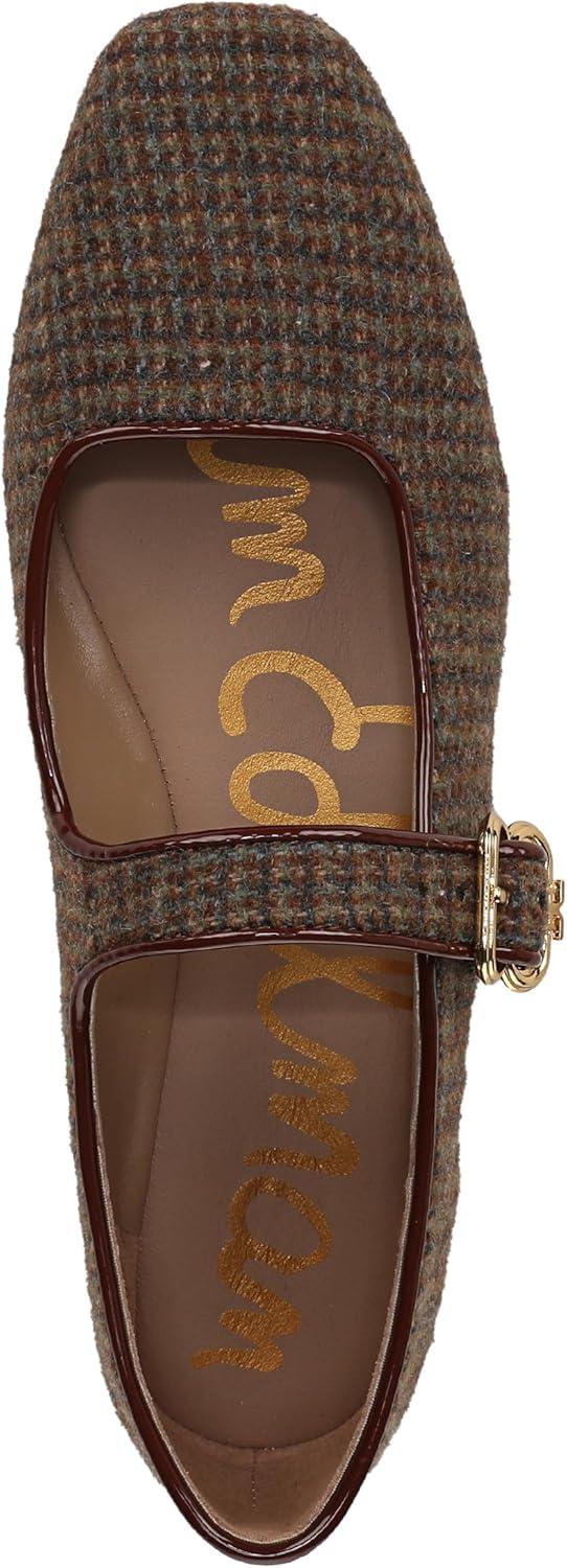 image:imageSam Edelman Womens MichaelaMary Jane FlatBrown Plaid Multi