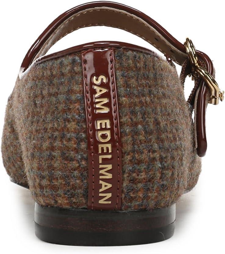 image:imageSam Edelman Womens MichaelaMary Jane FlatBrown Plaid Multi