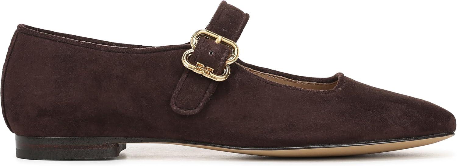 image:imageSam Edelman Womens MichaelaMary Jane FlatCaf Noir