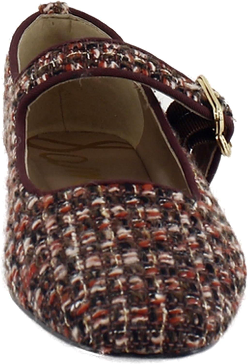 image:imageSam Edelman Womens MichaelaMary Jane FlatCoffee Multi Boucle