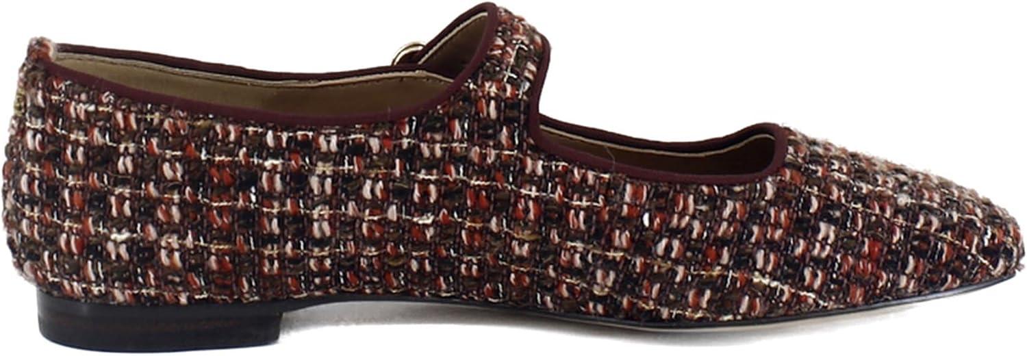 image:imageSam Edelman Womens MichaelaMary Jane FlatCoffee Multi Boucle