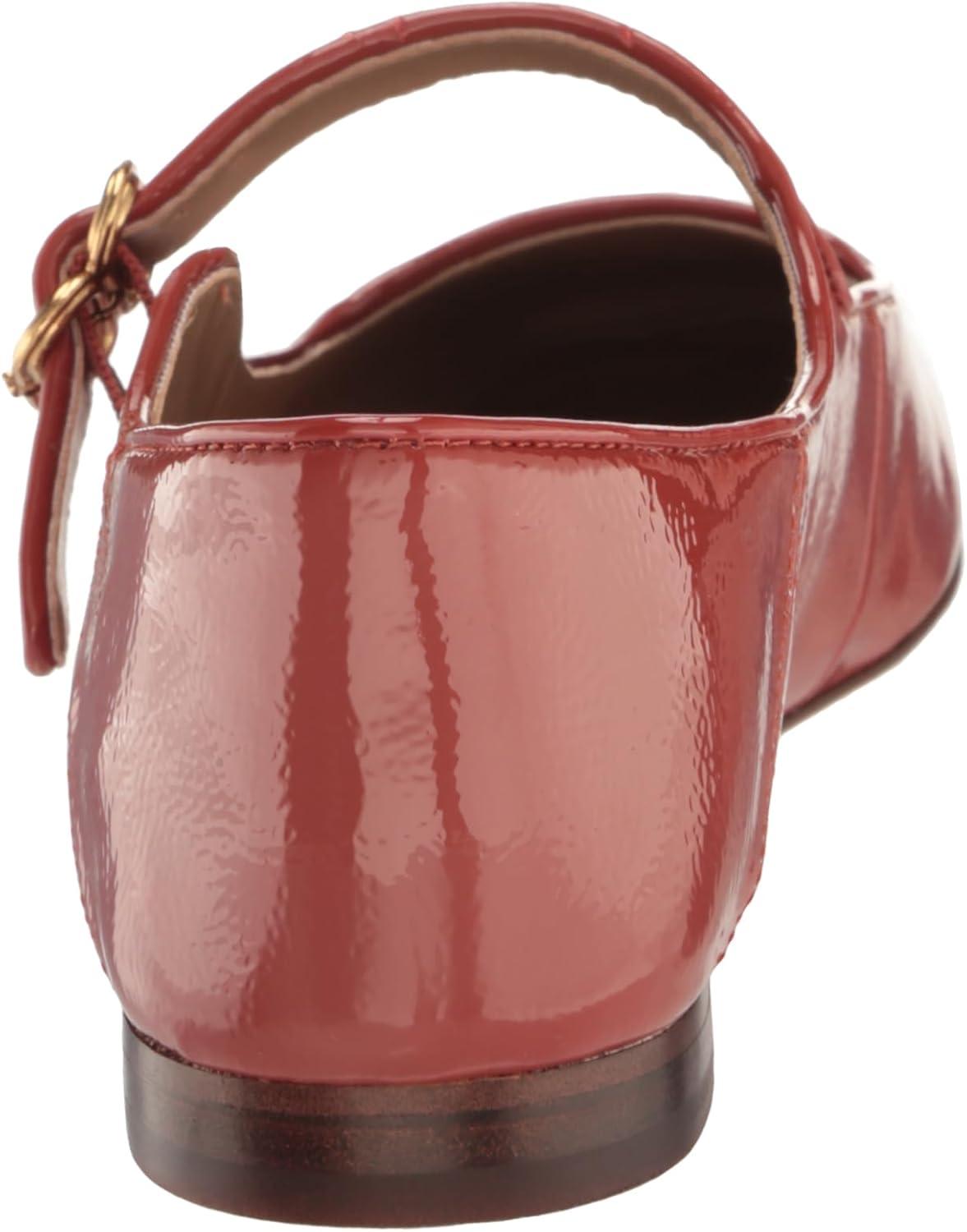 image:imageSam Edelman Womens MichaelaMary Jane FlatDark Auburn Rust