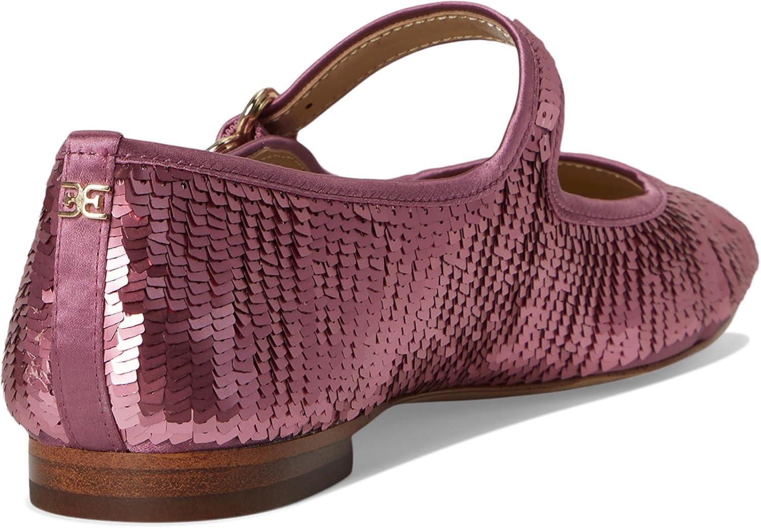 image:imageSam Edelman Womens MichaelaMary Jane FlatElderberry Sequin