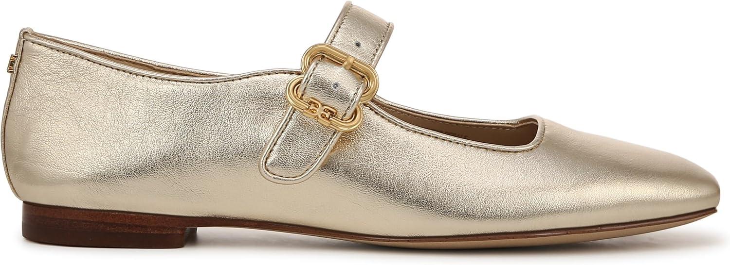 image:imageSam Edelman Womens MichaelaMary Jane FlatGold Leaf