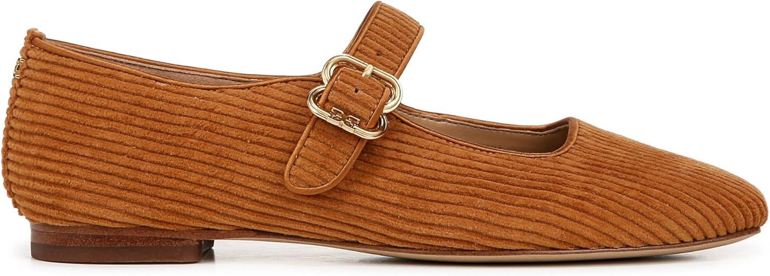 image:imageSam Edelman Womens MichaelaMary Jane FlatHarvest Brown