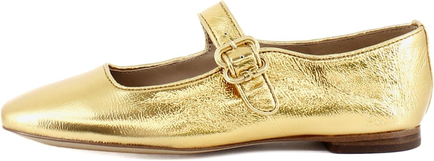 image:imageSam Edelman Womens MichaelaMary Jane FlatMedallion Gold