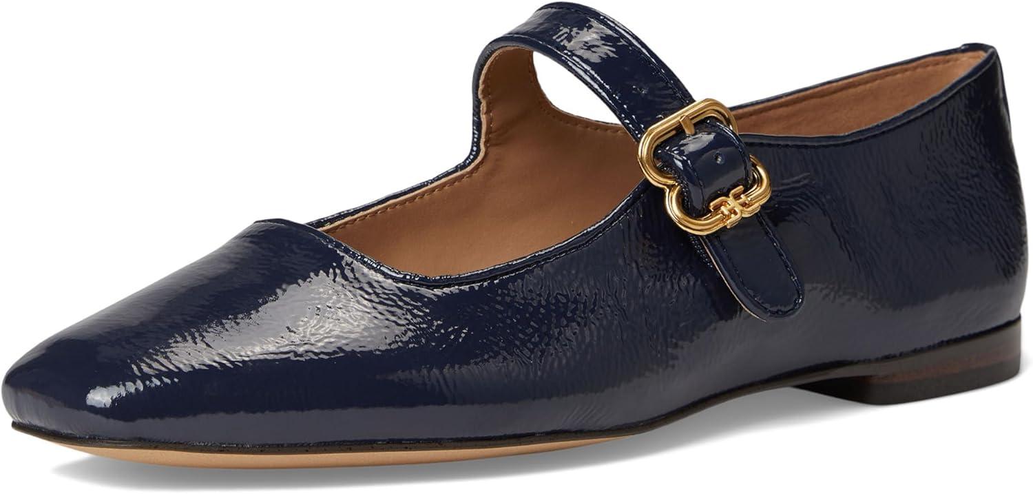 image:imageSam Edelman Womens MichaelaMary Jane FlatMidnight Blue Patent Leather