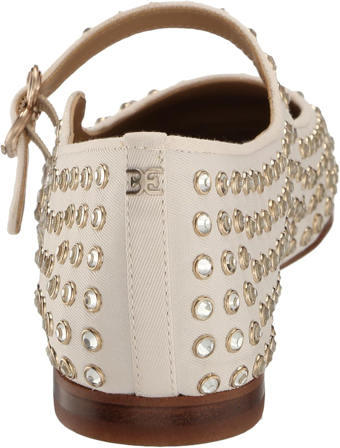 image:imageSam Edelman Womens MichaelaMary Jane FlatModern Ivory Gem