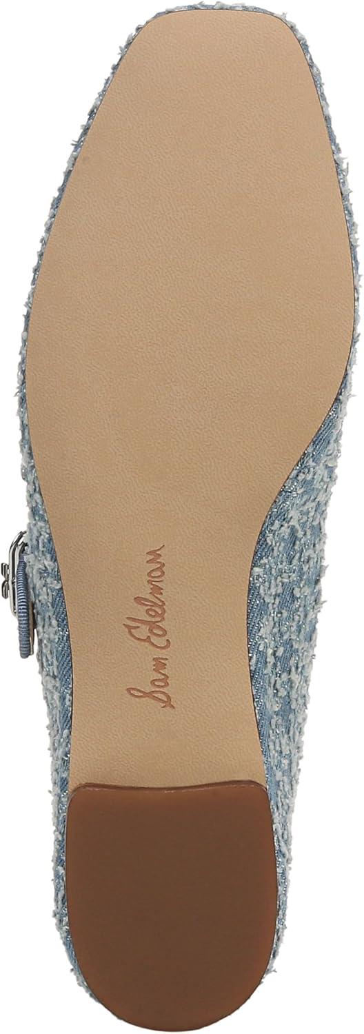 image:imageSam Edelman Womens MichaelaMary Jane FlatMontrose Blue Fray