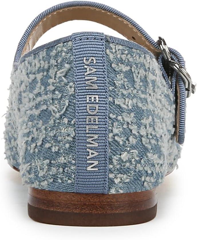 image:imageSam Edelman Womens MichaelaMary Jane FlatMontrose Blue Fray