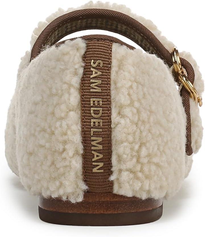 image:imageSam Edelman Womens MichaelaMary Jane FlatNatural Fur