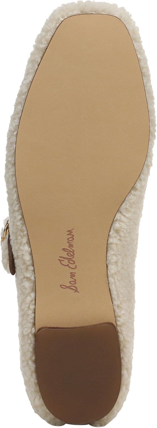 image:imageSam Edelman Womens MichaelaMary Jane FlatNatural Fur