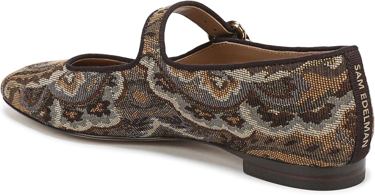 image:imageSam Edelman Womens MichaelaMary Jane FlatOlive Paisley Multi
