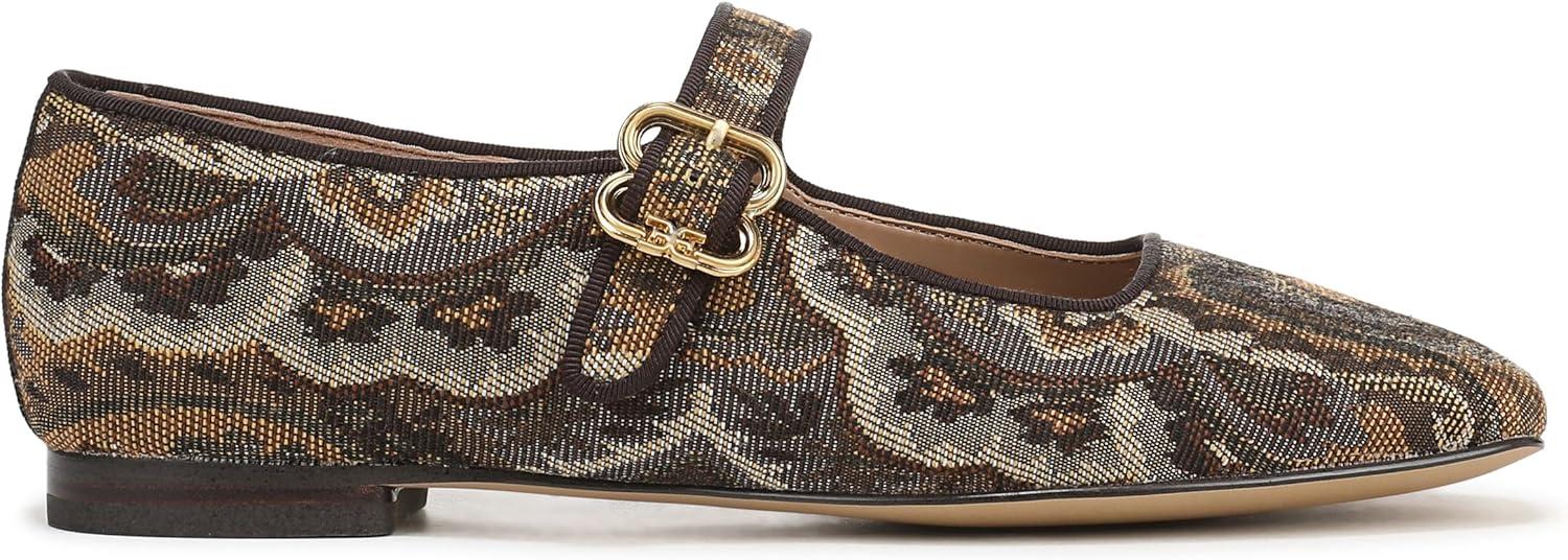 image:imageSam Edelman Womens MichaelaMary Jane FlatOlive Paisley Multi