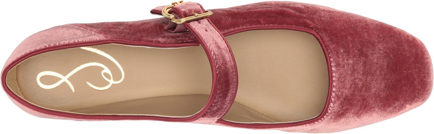 image:imageSam Edelman Womens MichaelaMary Jane FlatRaspberry Mauve