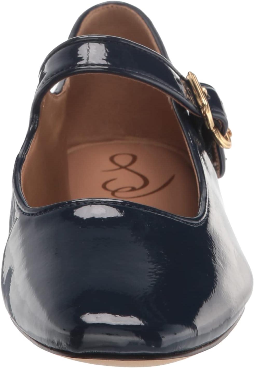 image:imageSam Edelman Womens MichaelaMary Jane FlatRoyal Navy